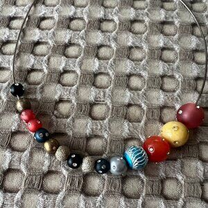 Necklace with Assorted Beads